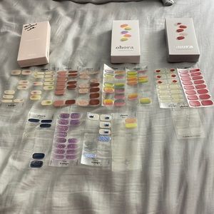 COPY - Ohora mail stickers / precured gel strips / nail polish castoffs
